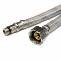Подводка гибкая для смесителя с коротким наконечником 1/2"-10 мм шланг  35 см Гибкие шланги для воды